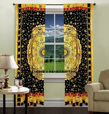 Baumwolle Vorhang Astrologie