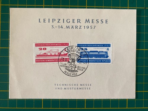 Sonderkarte leipziger messe - leipziger,