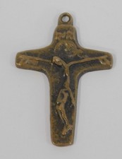 Kleines Bronze Kreuz Anhänger