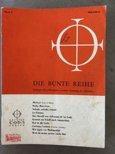 Die bunte Reihe 3 Hello Mary-Lou La Paloma rot ist die Liebe Akkordeon Noten