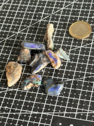 Lightning ridge schwarzes opal - schwarzes,
