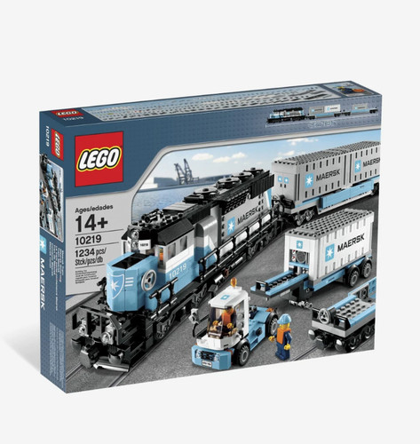 Lego 10219 maersk train - lego,