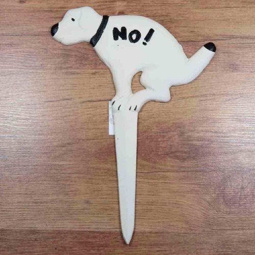 Hinweisschild dog - no,