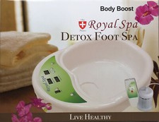 Fußbad, Royal Spa, Fußelektrolyse, inkl. 3 Spulen