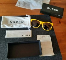 Sonnenbrille Gelb Mellow Yellow Super Retrosuperfuture NP 50 €