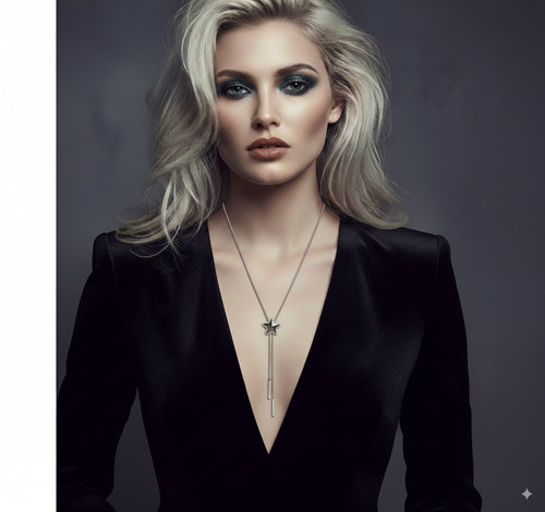 Damen halskette mit - mit, anhänger