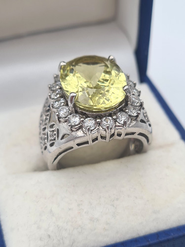 Eleganter 925 silber ring mit - silber,