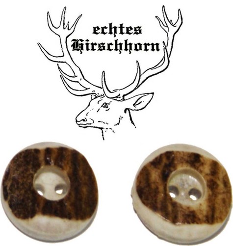 Hirschhornknöpfe knöpfe - hirschhornknöpfe,