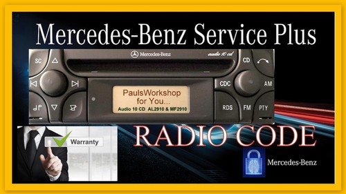 Radio code mercedes - mercedes-benz,