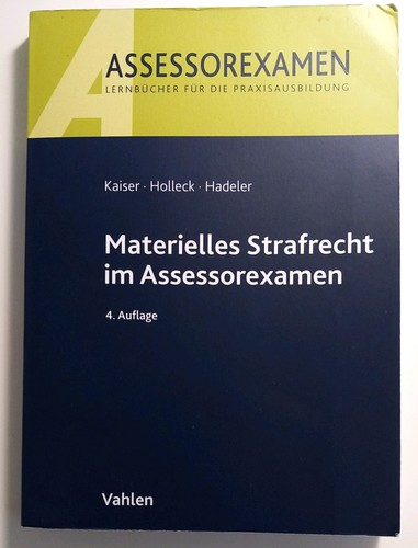 Materielles strafrecht - materielles,