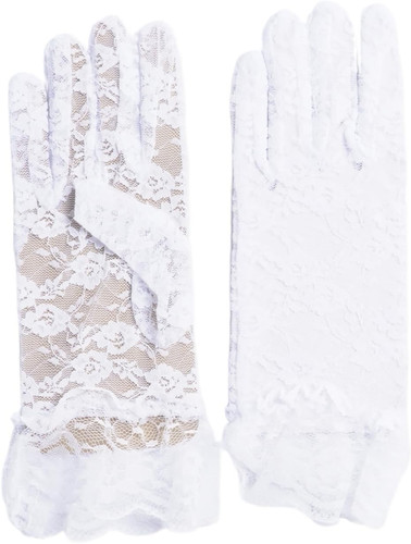 Spitzenhandschuhe weiß - spitzenhandschuhe,