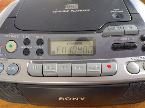 Sony cfd s01 - sony, tragbares