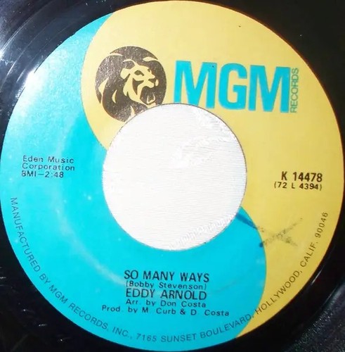 Eddy arnold many - eddy, ways