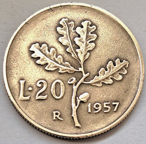 Italien lire 1957 - italien,