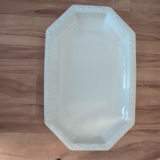  ROSENTHAL Maria weiss große SERVIERPLATTE  45,5  X 28,5 cm RARITÄT