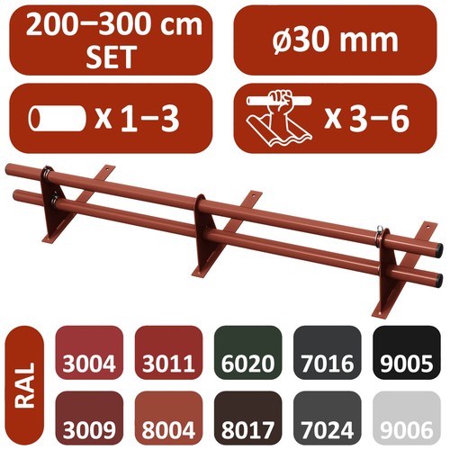 Schneefangrohr set 0 m - set, 2,0/3,0