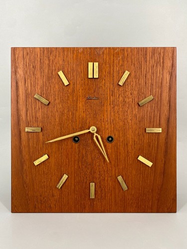 Mauthe wanduhr teak - wanduhr,