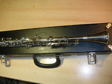   METALLKLARINETTE IN B- "NOBLET" PARIS -BÖHM -GENERALÜBERHOLT- GEKLEBTER LOGO