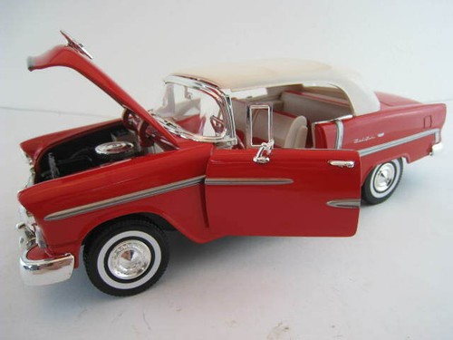 Chevy bel air 1955 rot - air,