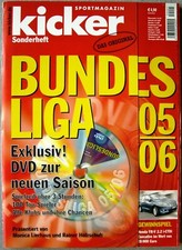 kicker Sonderheft Bundesliga 2005/2006, 05/06 plus Video-DVD  (top Zustand)