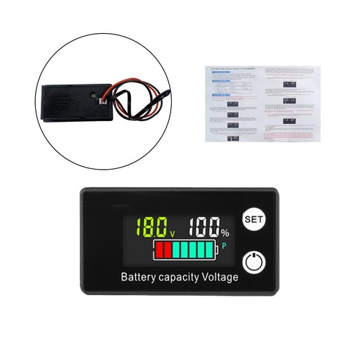 Batterieanzeige kapazität 12v - batterieanzeige,