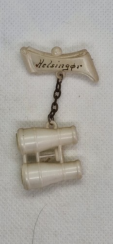 Antik souvenir brosche - antik,