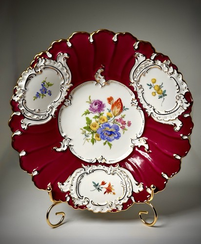 Meissen form prunkteller - b-form, •