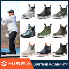 HISEA Men Ankle Deck Rain