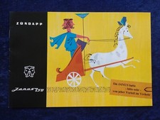 Zündapp Janus 750 Prospekt Faksimile 1989 Archiv Verlag