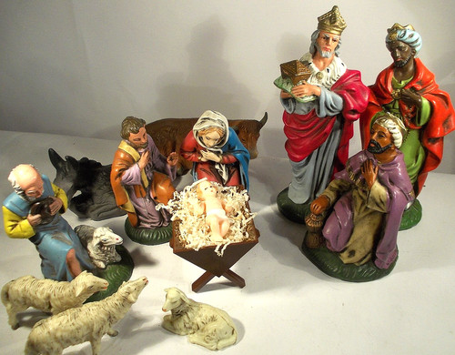 Krippenfiguren kunststoff - krippenfiguren,