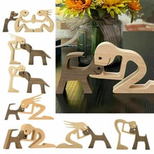 Hand Geschnitzte Holz Statue