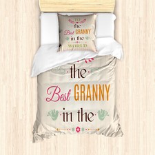 Oma Bettwäsche Set Ornamentales Muster Weicher Microfaserstoff