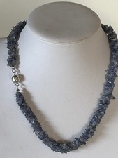 Halskette aus Tansanit Edelsteine aus Erbe