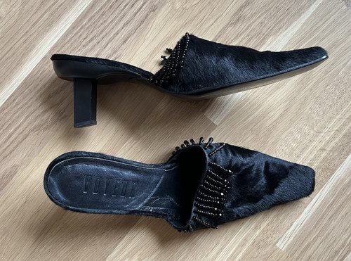 Voyeur vero cuoio mules - cuoio,
