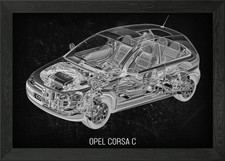 Opel Corsa C Gerahmtes