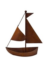 Gartendeko Segelboot aus