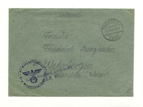 Brief seesen 1944 - seesen, 7.12.1944