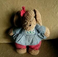 Sigikid  Kuscheltier Hund Fips Hund • Frottee • mit Kleid • guter Zustand