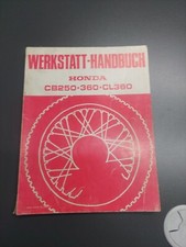  HONDA CB250 CB360 CL360   original Werkstatthandbuch / Reparaturanleitung 