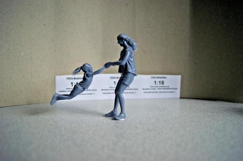 Figur mutter mit kind - mutter,