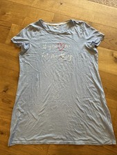C&A Lingerie Damen Big Shirt, Fb. hellblau, Gr. XL