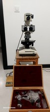 Olympus BH2-BHS microscope, complete set of S Plan Apo objectives, photographic