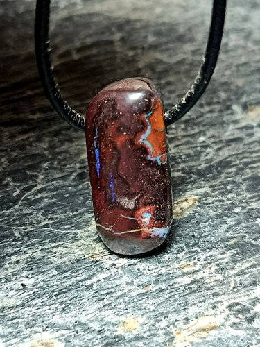 Boulder opal anhänger - ,