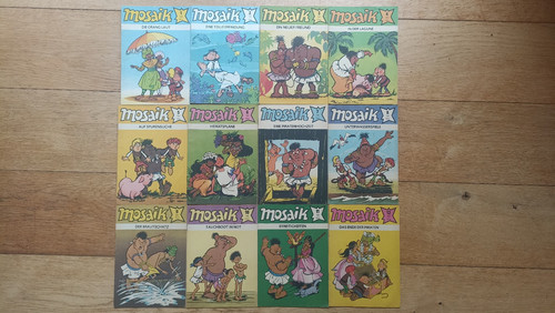 Mosaik digedags ddr comic - ddr,