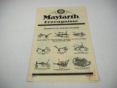 Mayfarth maschinen zur - maschinen,