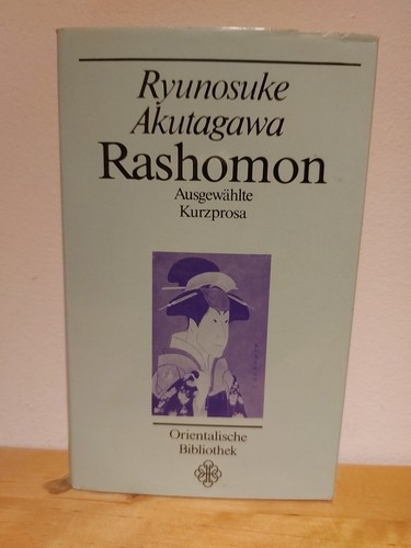Ryunosuke akutagawa rashomon - akutagawa,