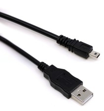 Datenkabel für Panasonic Lumix DMC-FZ62 Digitalkamera Mini-B USB Kabel