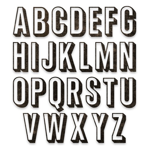 Sizzix tim holtz thinlits die - sizzix,
