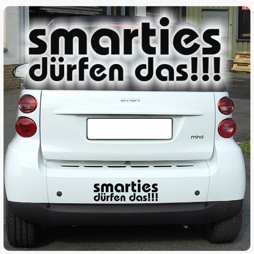 Autoaufkleber smarties - ,