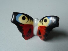 WHW Winterhilfswerk, 1935, PIN, Anstecker, Schmetterling, Porzellanfigur